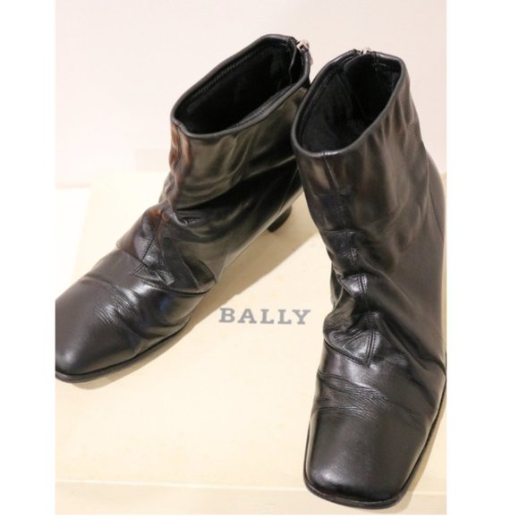 Bally Ankle Boots Square Toe - Picture 1 of 8